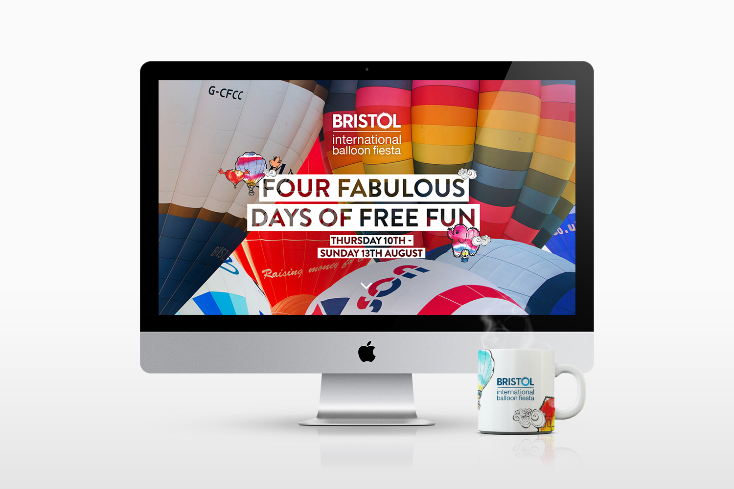 Bristol International Balloon Fiesta Website Design