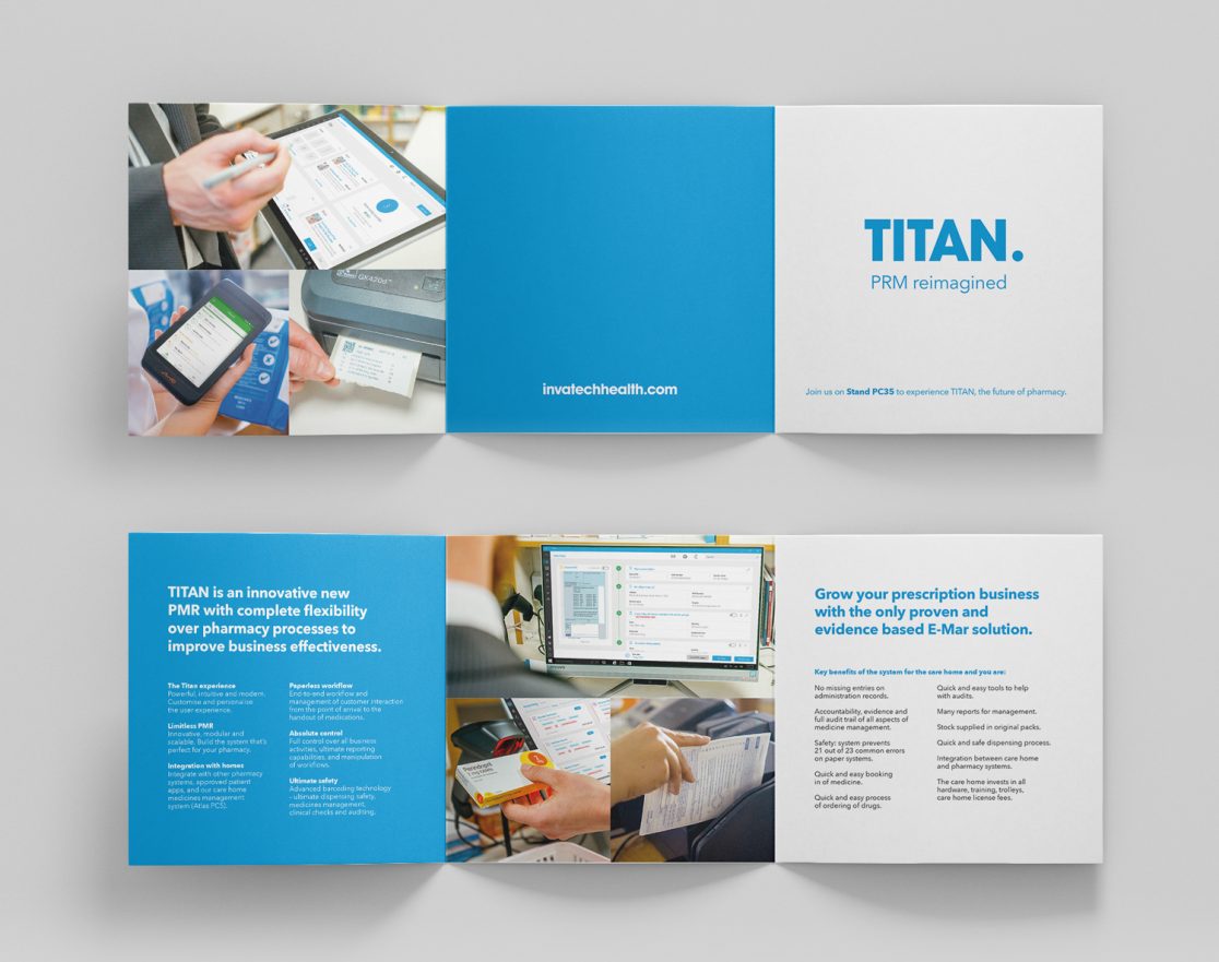 Leaflet Design and Exhibition Design